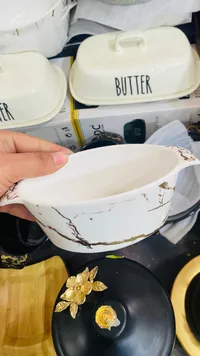 زبدية الزبدة سيراميك - BUTTER