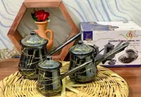 طقم قهوة عربية بريميوم كلاسيك - 6 قطع