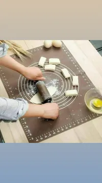 سجادة العجين السيليكون بمقاييس