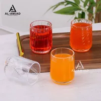 مجموعة أكواب زجاجية