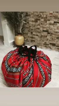 بكجة قماش تراثية مطرزة
