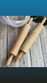 نشابة عجين خشبية