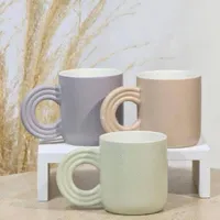 مج سيراميك بتصميم قوس قزح