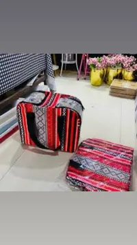 حقيبة حافظة للحرارة بنقوش تراثية
