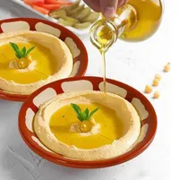 صحن تقديم فخار مزخرف
