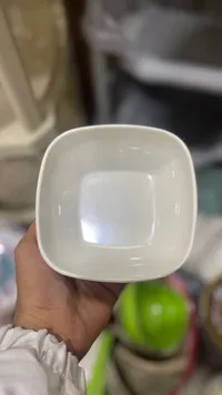 صحن تقديم بلاستيكي مربع