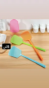 مضرب ذباب بلاستيكي ملون - سوق غزة
