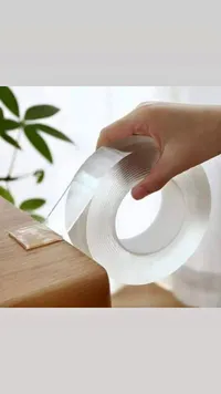 شريط لاصق نانو شفاف مزدوج الوجه