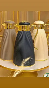 طقم دلال قهوة وشاي بتصميم عصري