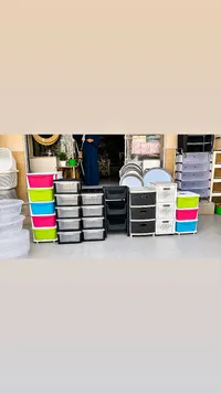 وحدات أدراج بلاستيكية متعددة الأغراض