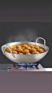 مقلاة عميقة للقلي - ووك ألمنيوم