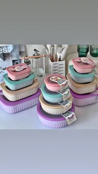 طقم حافظات طعام محكمة الإغلاق - آيرتايت بول (Airtight Bowl)