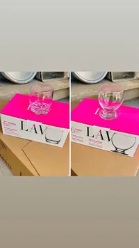 طقم كاسات زجاجية - لاف (Lav)