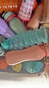 مطرة مياه بلاستيكية قابلة للطي