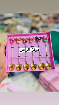 طقم ملاعق تقديم بتصاميم ميكي ماوس - مركز الراس