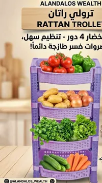 ترولي رتان 4 دور - أندلس ويلث (ALANDALOS WEALTH)