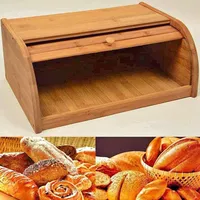 صندوق خبز خشبي