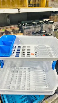 رف تجفيف أطباق مزدوج (Generic)