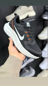 Nike Running Shoe - Black & Orange