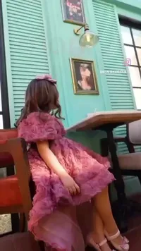 فستان بناتي مزين بالورود - مونيتا كيدز (Monita Kids)
