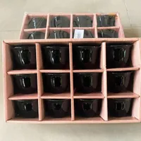 فناجين قهوة سيراميك أسود
