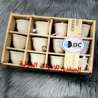 فناجين قهوة إيه دي سي - مجموعة 12 فنجان