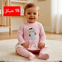 طقم ملابس أطفال بناتي - كيوت بير - سوق غزة