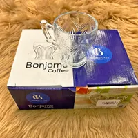 طقم فناجين قهوة بونجورنو - بانا جلاس (Bannaglass)