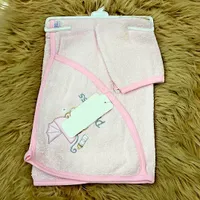 منشفة استحمام للأطفال بغطاء رأس - برينسيس
