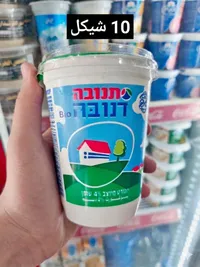 زبادي حيوي طبيعي 4% دسم - تنوفا (Tnuva) - سوق غزة