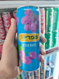 مشروب غازي بنكهة العنب - سبرينغ (Spring)