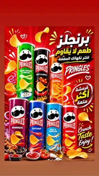 رقائق البطاطس المقرمشة - برينجلز (Pringles)