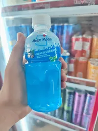 مشروب بنكهة الكشمش الأسود مع ناتا دي كوكو - موغو موغو (Mogu Mogu)