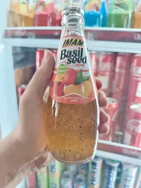 مشروب بذور الريحان بنكهة الخوخ - إمام (Imam)