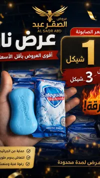 صابون استحمام أركتيك فريش - سيفغارد (Safeguard) - سوق غزة