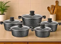 طقم قدور جرانيت (Granite)