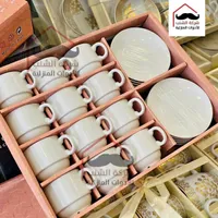 طقم فناجين قهوة بورسلين - شركة الشنب