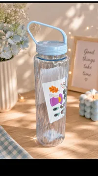 مطرة مياه بلاستيكية بتصميم كريستالي