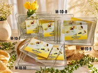 طقم صحون تقديم شفافة - موديل M-10