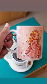 مجة طباعة حرارية - أميرة وردية