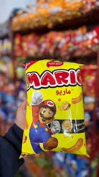 ماريو شيبس بنكهة الفول السوداني