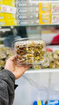 حلقوم بالمكسرات المشكلة