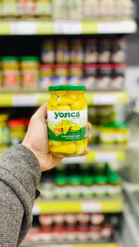 فلفل أصفر مخلل - يونكا
