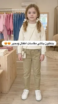 تشكيلة ملابس أطفال - بنطلون وكنزة