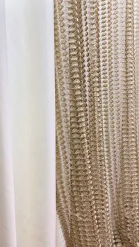 ستارة ديكور عصرية مطرزة
