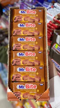 ويفر مغطى بشوكولاتة الحليب - مستر بايت من تورين (Toren Mr. Bite)