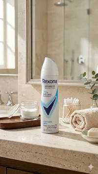 مزيل عرق بخاخ كوتون دراي - ريكسونا (Rexona)