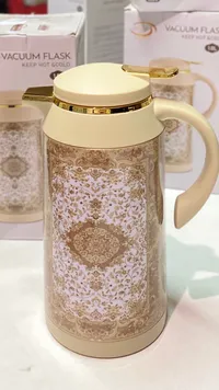 حافظة حرارة للمشروبات بتصميم تراثي - فاكيوم فلاسك (Vacuum Flask)