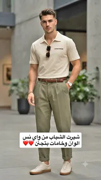 تيشيرت بولو رجالي - كونتينيو فورورد