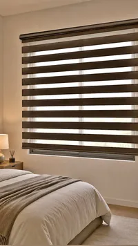 ستائر شرائح مزدوجة (Zebra Blinds)